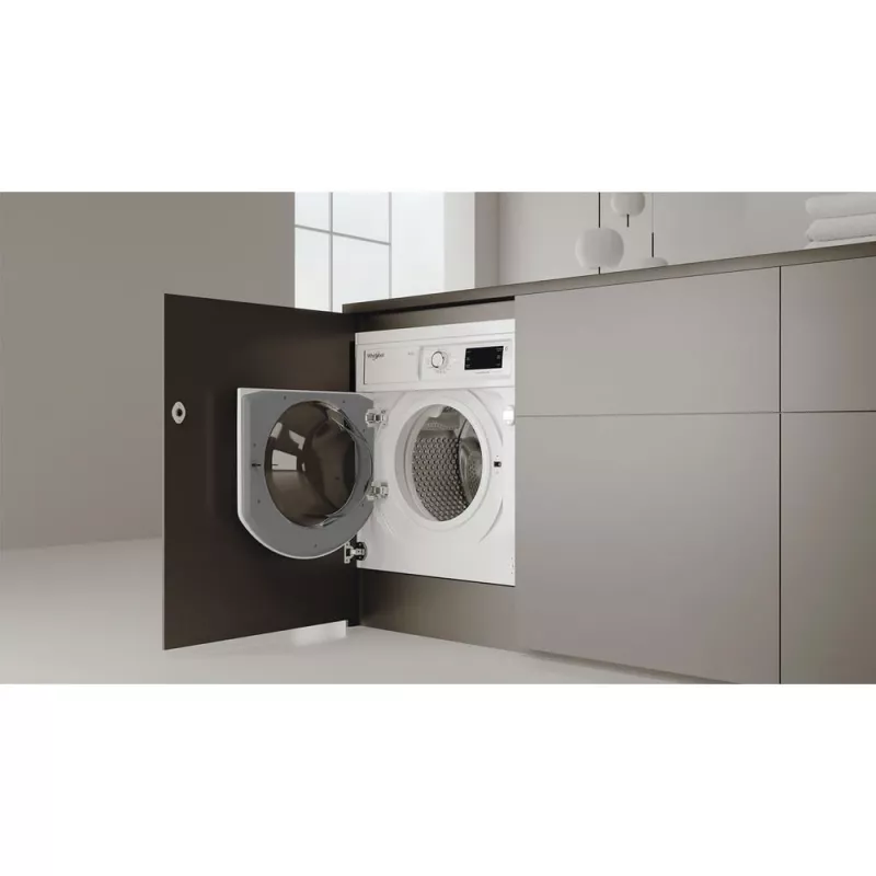 Whirlpool FreshCare BI WDWG 861485 EU Waschtrockner Einbau Frontlader Weiß
