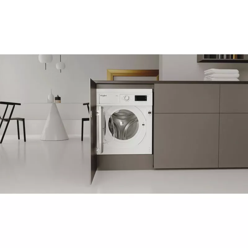 Whirlpool FreshCare BI WDWG 861485 EU Waschtrockner Einbau Frontlader Weiß