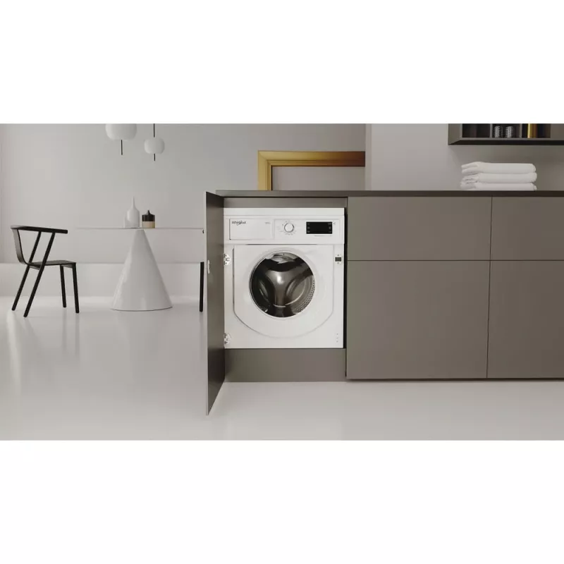 Whirlpool FreshCare BI WDWG 861485 EU Waschtrockner Einbau Frontlader Weiß