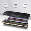 Axagon PCEM2-XS PCIe x16 - M.2 NVMe M-Key-Adapter, mit passivem Alu-Kühlkörper