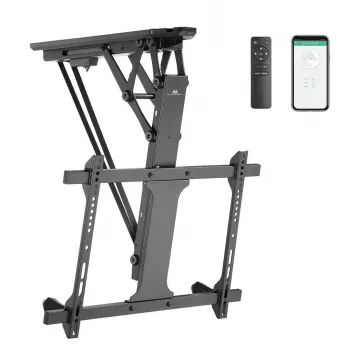 Decken-TV-Halterung MACLEAN MC-880T für 32–70 Zoll Fernseher, max. VESA 600x400, elektrische Höhenverstellung, 35 kg Tragkraft