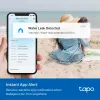 Wasserlecksensor TP-Link Tapo T300 Wi‑Fi, einstellbarer Alarm 90 dB, IP67, Batterie (2×AAA), benötigt Hub