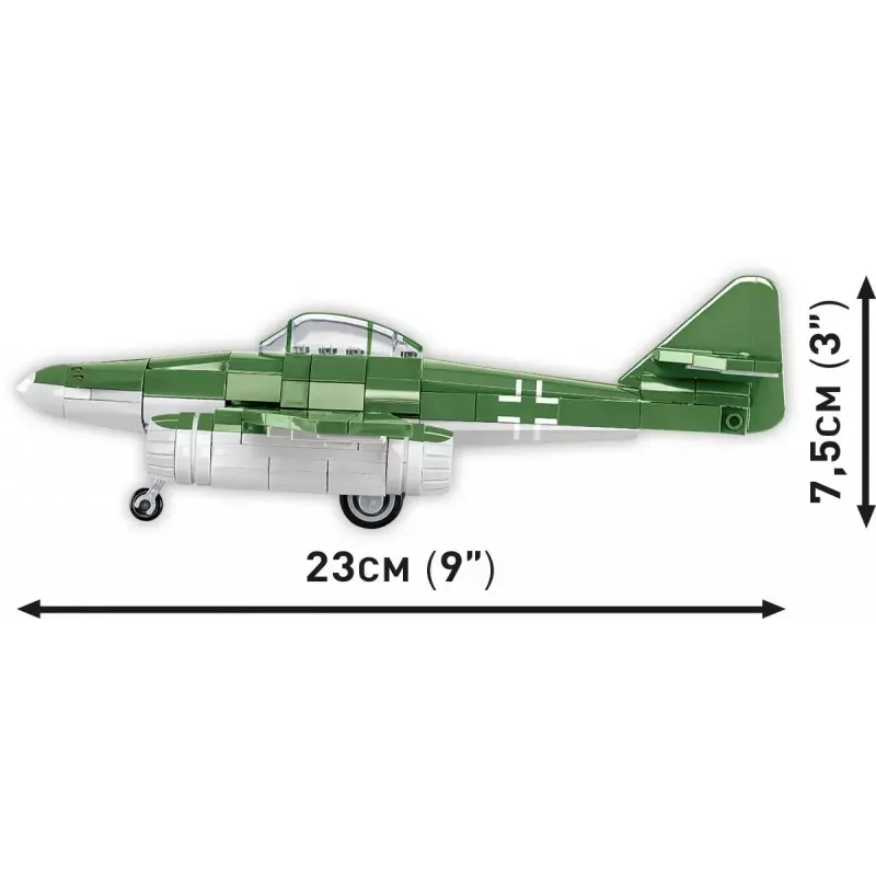 Konstruktionsspielzeug Cobi Messerschmitt Me 262 Modellbausatz 500 Teile
