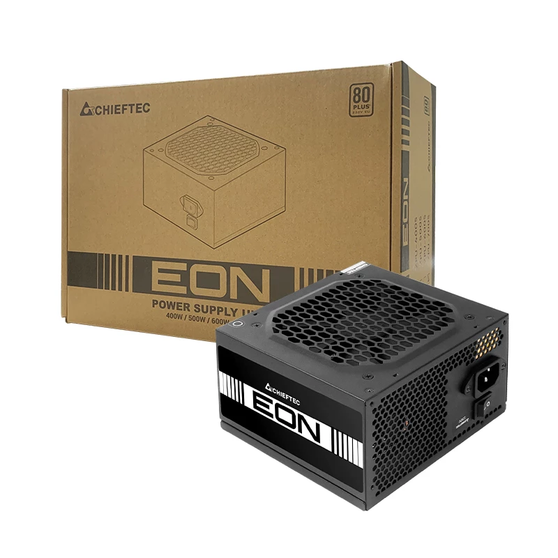 Chieftec EON Netzteil 700 W 20+4-Pin ATX ATX Schwarz