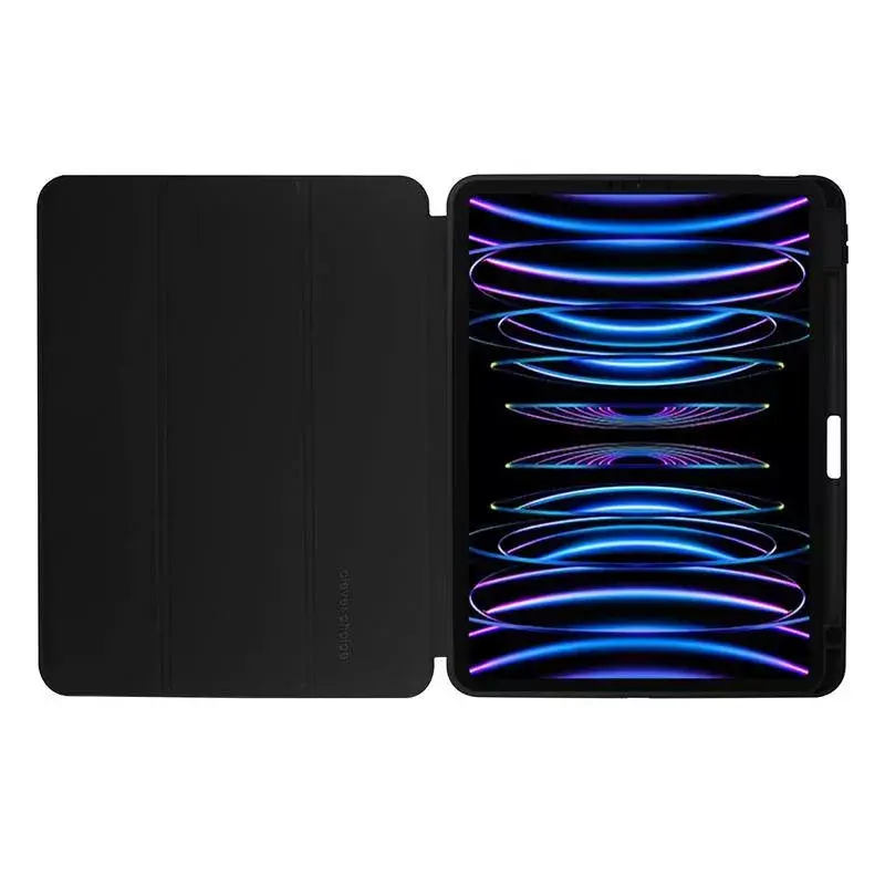 Folio Case Crong CRG-PRF-IPD11-BLK für iPad Pro 11 2022 2021