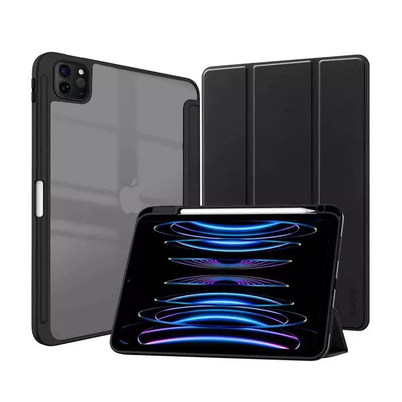 Folio Case Crong CRG-PRF-IPD11-BLK für iPad Pro 11 2022 2021