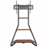 TV-Ständer MACLEAN MC-455 freistehend Holz Halter für Fernseher bis VESA 600x400