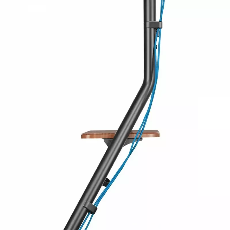 TV-Ständer MACLEAN MC-455 freistehend Holz Halter für Fernseher bis VESA 600x400