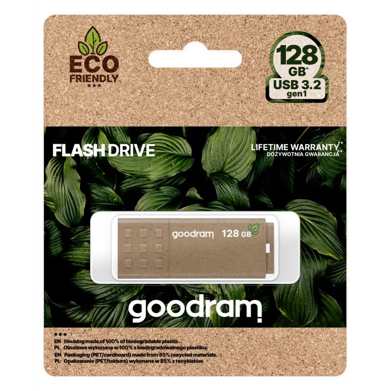 USB-Stick GOODRAM UME3 128 GB USB Typ-A 3.2 Gen 1 (Lesen 60 MB/s, Schreiben 20 MB/s, bronze)