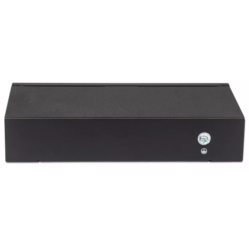 Intellinet 2-Port Gigabit High-Power PoE+ Extender Repeater, IEEE 802.3at/af Power over Ethernet (PoE+/PoE), Metall