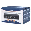 Intellinet 2-Port Gigabit High-Power PoE+ Extender Repeater, IEEE 802.3at/af Power over Ethernet (PoE+/PoE), Metall