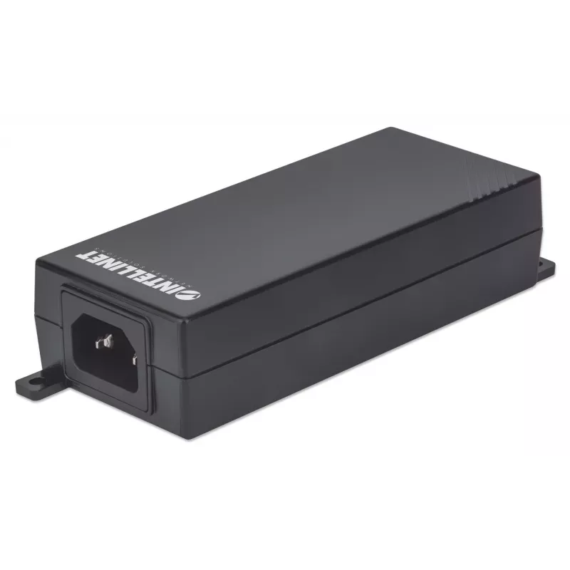 Intellinet Gigabit High-Power PoE+ Injector, 1 x 30 W Port, IEEE 802.3at/af-konform, Kunststoffgehäuse