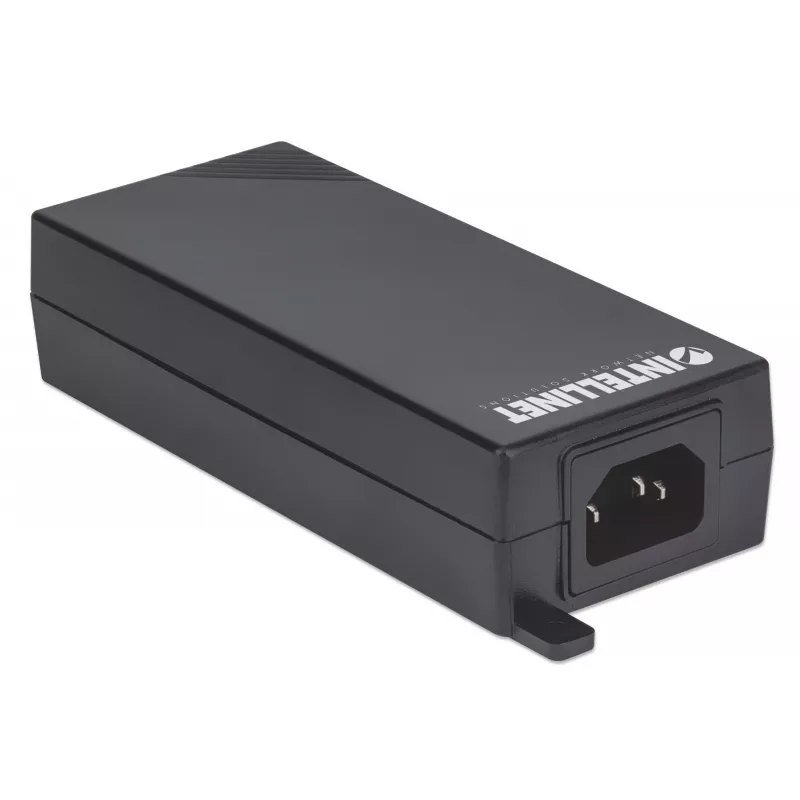 Intellinet Gigabit High-Power PoE+ Injector, 1 x 30 W Port, IEEE 802.3at/af-konform, Kunststoffgehäuse