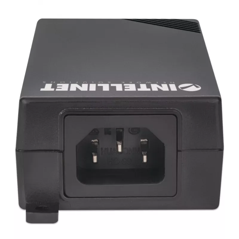 Intellinet Gigabit High-Power PoE+ Injector, 1 x 30 W Port, IEEE 802.3at/af-konform, Kunststoffgehäuse