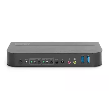 DIGITUS KVM-Switch - 2x1 HDMI, HDMI Out, USB, 4Kx2K@60Hz