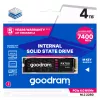 Goodram PX700 SSD SSDPR-PX700-04T-80 interne Solid-State-Drive 4 TB M.2 PCI Express 4.0 NVMe 3D NAND
