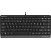 Kabelgebundene USB-Tastatur A4Tech FStyler FK11 – kompaktes Standard-Layout, Englisch, 12 Hotkeys, Handgelenkauflage, 1,5 m Kabel