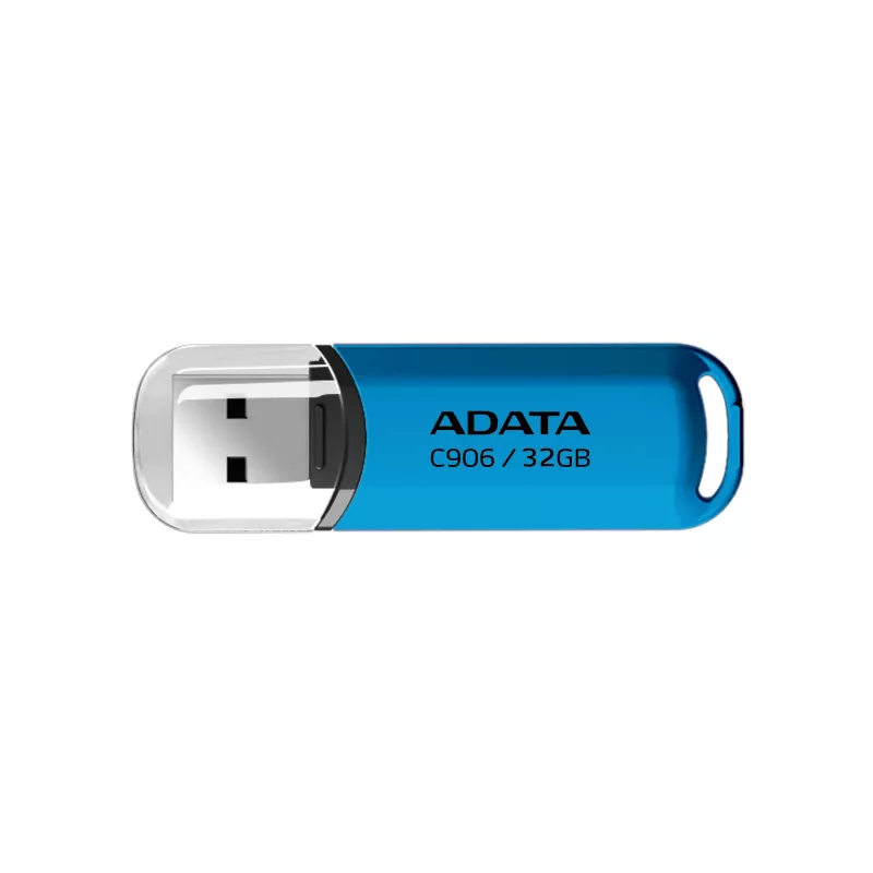ADATA AC906-32G-RWB USB-Stick 32 GB USB Type-A 2.0 Blau, Transparent