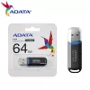 USB-Flash-Laufwerk ADATA C906 64 GB USB Typ-A 2.0, schwarz, mit Kappenschutz