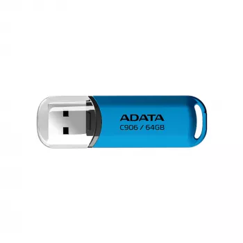ADATA AC906-64G-RWB USB-Stick 64 GB USB Typ-A 2.0 Blau, Transparent