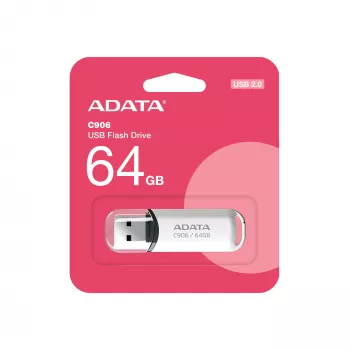 ADATA C906 USB-Stick 64 GB USB-Typ-A 2.0 Weiß