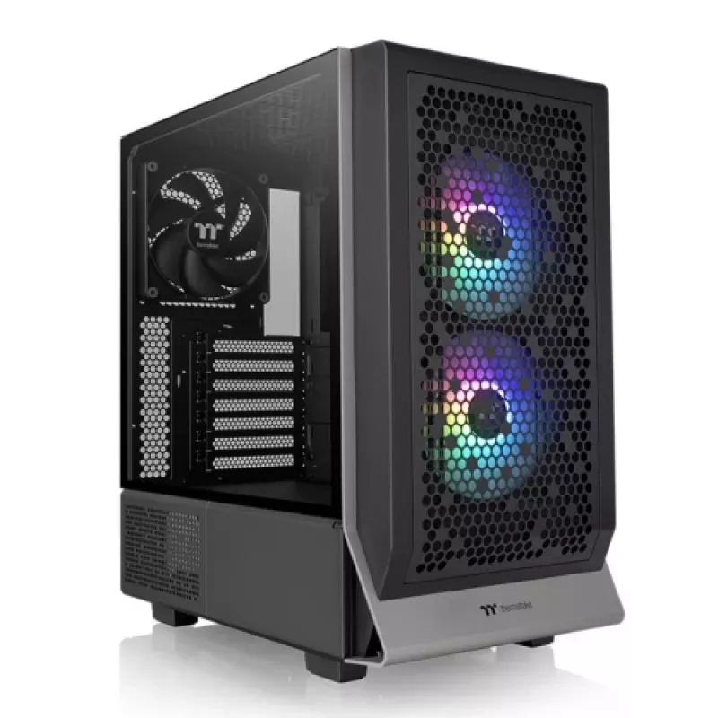 THERMALTAKE Ceres 300 TG ARGB Mid Tower Gehäuse – Schwarz