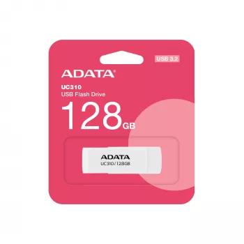 ADATA UC310 USB-Stick 128 GB USB Typ-A 3.2 Gen 1 (3.1 Gen 1) Weiß