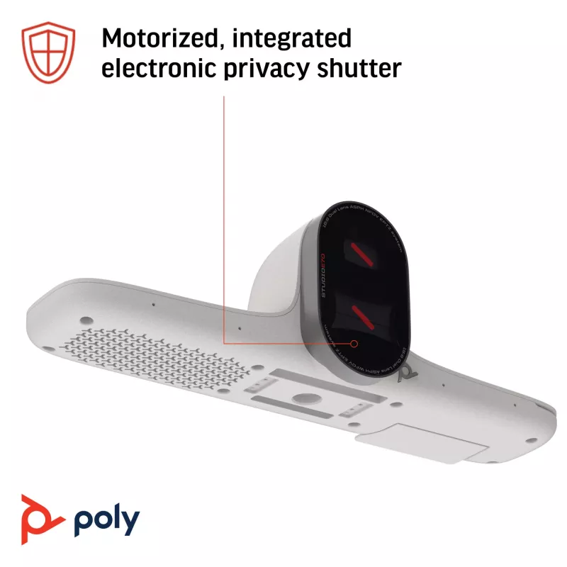 Smart Camera POLY Studio E70 20 MP 4K Ultra HD Weiß