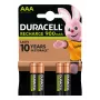 Duracell StayCharged AAA (4 Stück) Wiederaufladbare Batterie Nickel-Metallhydrid (NiMH)