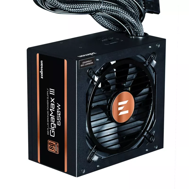 Zalman GigaMax III Netzteil 650 W ATX Schwarz