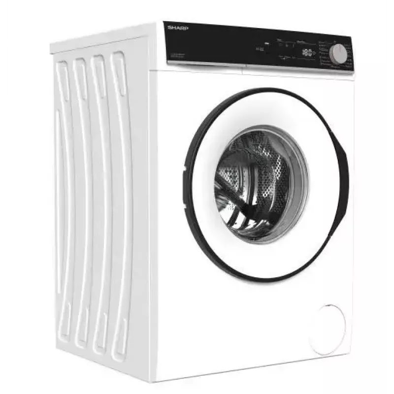 Waschmaschine Sharp ES-NFA910BW1NA-PL, Frontlader, 9 kg, Energieeffizienzklasse A