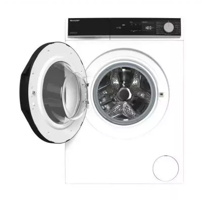 Waschmaschine Sharp ES-NFA910BW1NA-PL, Frontlader, 9 kg, Energieeffizienzklasse A