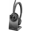 HP Poly Voyager 4320 UC Stereo USB-A Headset +BT700 USB-A Adapter +Ladestation