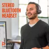 HP Poly Voyager 4320 UC Stereo USB-A Headset +BT700 USB-A Adapter +Ladestation