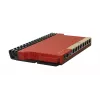 Kabelgebundener Router MikroTik L009UiGS-RM — 8x RJ-45, 2,5 Gigabit Ethernet, 1x SFP, 1x USB, 800 MHz CPU, 512 MB RAM, rot