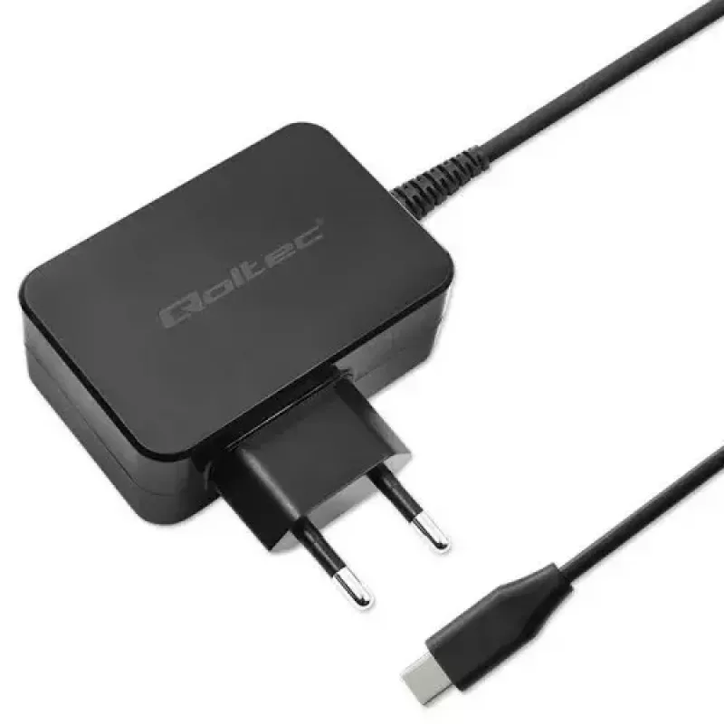 Ladegerät Qoltec 52385 Innenbereich AC Schnellladung 20V 3A Schwarz