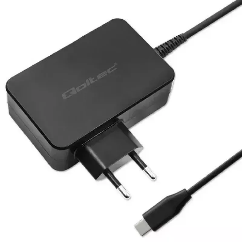 Ladegerät Qoltec 52388 Indoor Fast Charging 20V 5A Schwarz