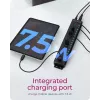 ICY BOX 17-Port Hub with USB 3.2 Gen 1 Type-A interface, USB 3.2 Gen 1 (3.1 Gen 1) Type-A, USB 3.2 Gen 1 (3.1 Gen 1) Type-A, USB Type-B, 5000 Mbit/s, Schwarz, China, DC