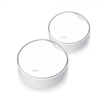 TP-Link AX3000 Whole Home Mesh Wi-Fi 6 System mit PoE, Weiß, Intern, Mesh-System, 420 m², Dual-Band (2,4 GHz / 5 GHz), Wi-Fi 6 (802.11ax)