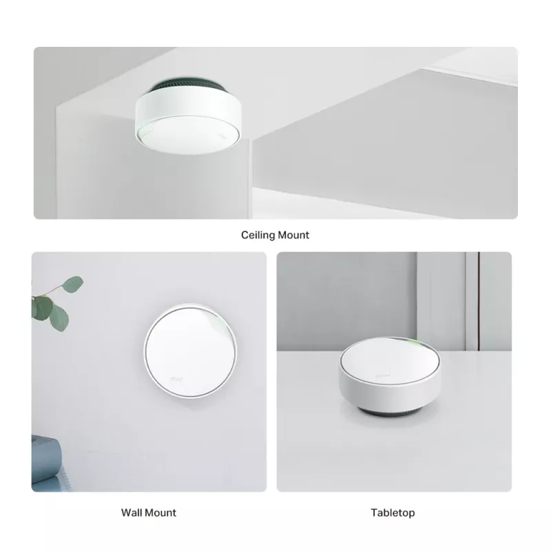 TP-Link AX3000 Whole Home Mesh Wi-Fi 6 System mit PoE, Weiß, Intern, Mesh-System, 420 m², Dual-Band (2,4 GHz / 5 GHz), Wi-Fi 6 (802.11ax)