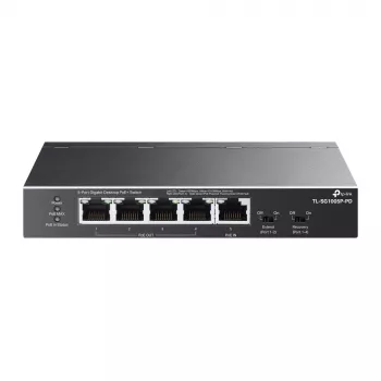 TP-Link TL-SG1005P-PD Netzwerk-Switch Gigabit Ethernet (10/100/1000) Power over Ethernet (PoE) Schwarz