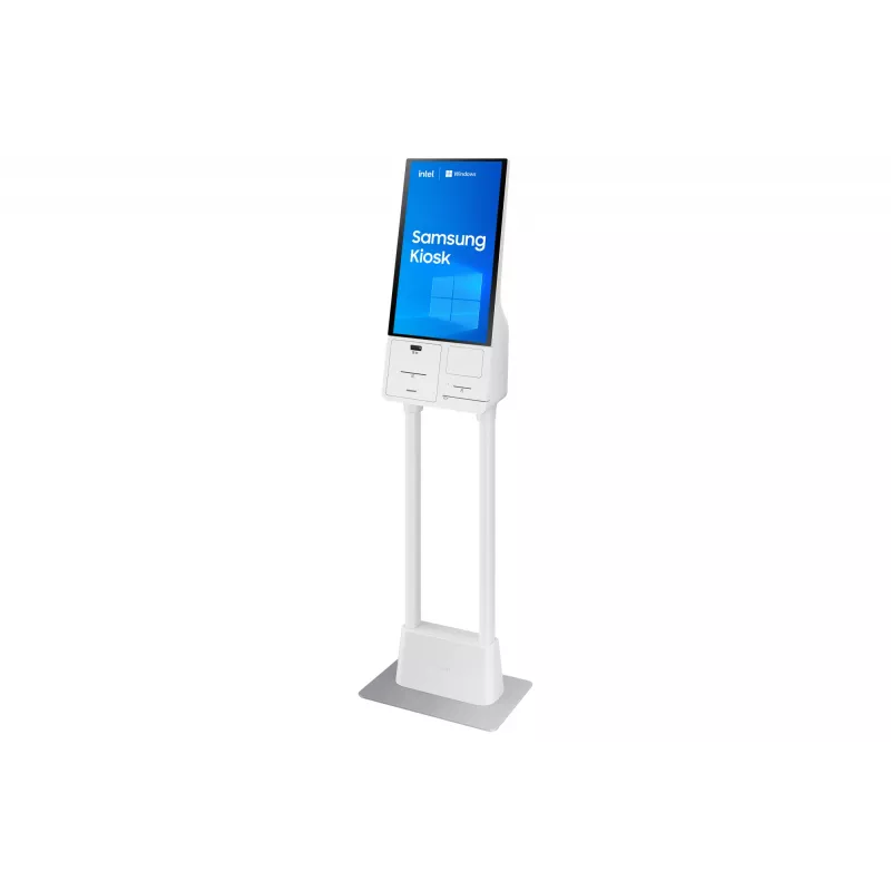 Samsung KM24C-3 Kiosk Design 61 cm (24 Zoll) LED 250 cd/m² Full HD Weiß Touchscreen Integrierter Prozessor Windows 10 IoT Enterprise 16/7