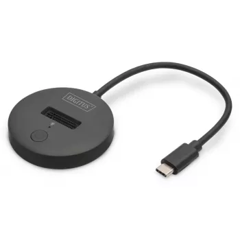 DIGITUS NVMe/SATA Dockingstation – USB3.2 Gen2 Typ-C NVMe und SATA SSD