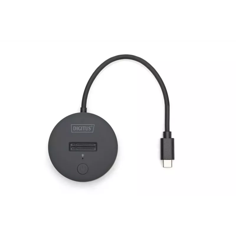DIGITUS NVMe/SATA Dockingstation – USB3.2 Gen2 Typ-C NVMe und SATA SSD