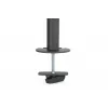 DIGITUS Monitor-Halterung vertikal 17–32 Zoll, max. 8 kg pro Monitor, Tischklemme oder Tischdurchführung