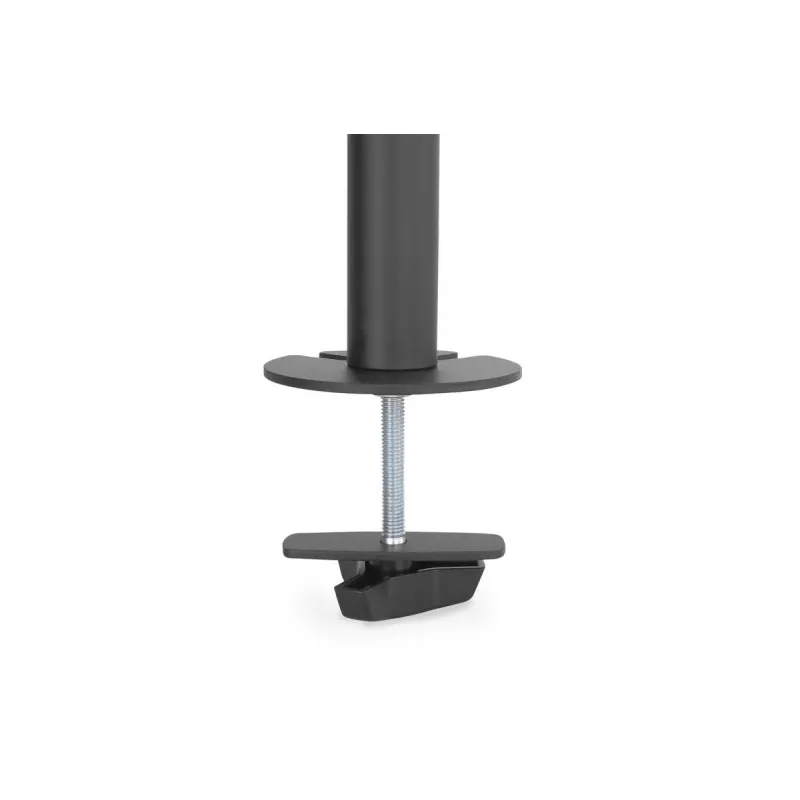 DIGITUS Monitor-Halterung vertikal 17–32 Zoll, max. 8 kg pro Monitor, Tischklemme oder Tischdurchführung
