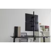 DIGITUS Monitor-Halterung vertikal 17–32 Zoll, max. 8 kg pro Monitor, Tischklemme oder Tischdurchführung