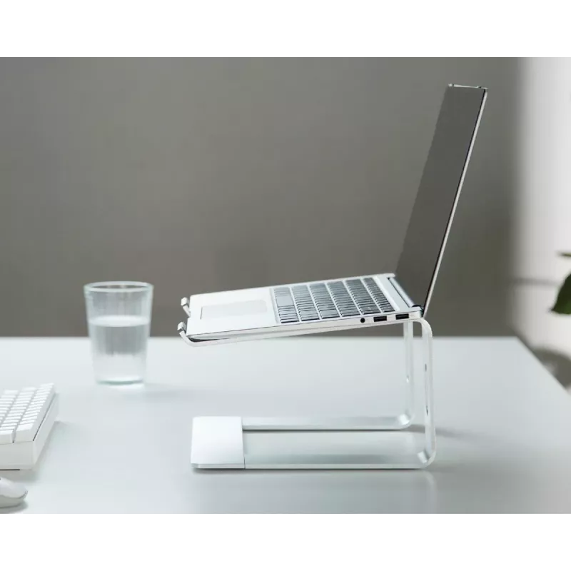 Laptopständer Gembird NBS-D1-01 Aluminium Silber für Notebooks bis zu 39,6 cm (15,6 Zoll), 5 kg Tragkraft