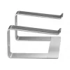 Laptopständer Gembird NBS-D1-01 Aluminium Silber für Notebooks bis zu 39,6 cm (15,6 Zoll), 5 kg Tragkraft