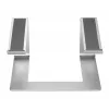 Laptopständer Gembird NBS-D1-01 Aluminium Silber für Notebooks bis zu 39,6 cm (15,6 Zoll), 5 kg Tragkraft